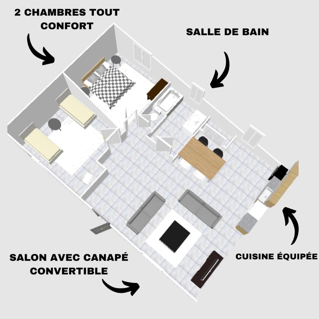 Ferienwohnung L'Ecrin Des Ecoles Saint-Rambert-dʼAlbon Exterior foto
